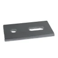 Aluminium-Adapter 40x80x5 PV-07-05