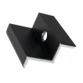 Endklemme - M8 Loch - Aluminium 6060 - H35 Eloxiert PV-03-06