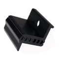 Endklemme 30-50mm M8 - Verstellbar durch Schiebenuten Eloxiert PV-03-21