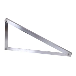 Montagedreieck 25° 890x810x380 mm für PV-Flachdach Aluminium
