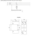 VCX Überspannungsableiter DC 1000V 20kA 4,0kV zweipolig Typ 2 Klasse C GPV-401-13 (7)