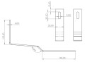 Dachhaken für Schrägdächer - SPEC - Edelstahl H17 PV-08-37 (2)