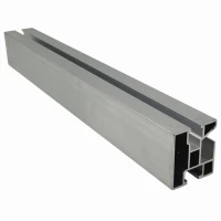 Aluminiumprofil 240cm 45x40 mit Kabelkanal 90509
