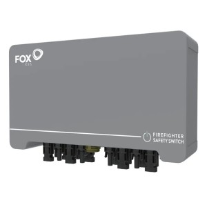 Fox Brandschutz-Stromschalter für PV - S-Box, 4 Strings