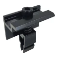Endklemme H30 KLIK schwarz lackiert L50 (Typ 2) PV-03-28 (2)