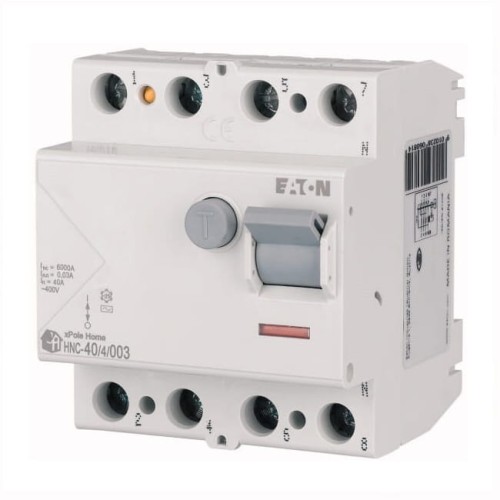 Fehlerstrom-Schutzschalter 4P 40A 6kA 30mA AC Typ HNC-40/4/003 xPole Home 194694 EATON GPV-401-62