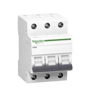 Überstrom-Schutzschalter B 20A 3P 6kA K60N-B20-3 Acti9 A9K01320 SCHNEIDER ELECTRIC