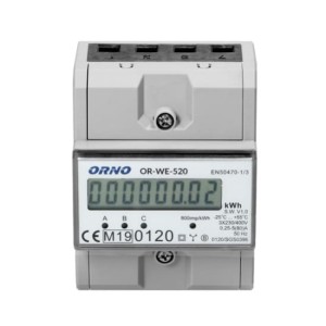 3-Phasen-Stromzähler 80A MID OR-WE-520 Orno