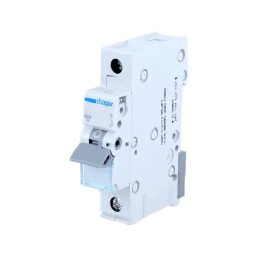 Überstrom-Schutzschalter B 25A 1P 6kA MBN125E HAGER GPV-401-127