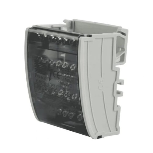 Schaltblock 4-polig 100A 500V 7-Klemmen TH35 E.4076 PAWBOL GPV-401-134