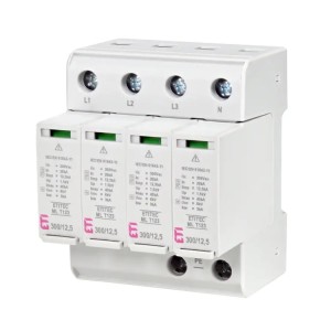 Überspannungsableiter Typ 1+2+3 (B+C+D) 4P 20kA 1,5kV ETITEC ML T123 300/125 4+0 002440667 ETI