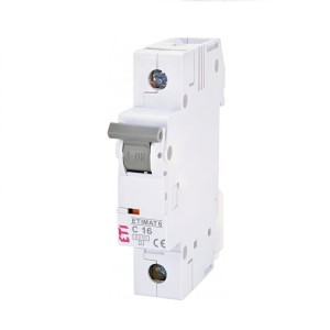Überstrom-Schutzschalter C 16A 1P 6kA ETIMAT6 002141516 ETI