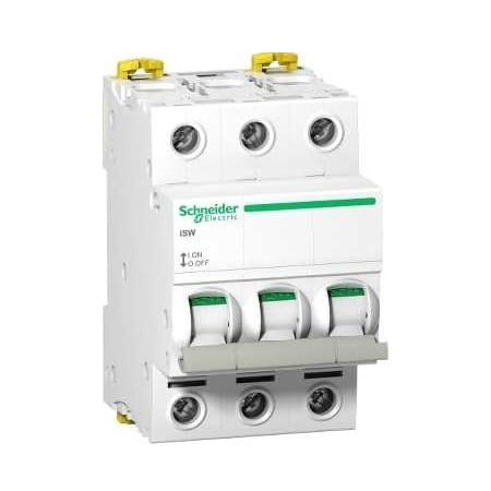 3-Phasen-Lasttrennschalter 3P 40A 400V AC iSW-40-3 Acti9 A9S65340 SCHNEIDER ELECTRIC GPV-401-161