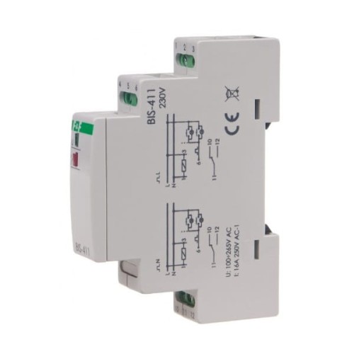 Bistabiles Ein/Aus-Relais für Sammelschienen BIS-411 F&F FILIPOWSKI GPV-401-169