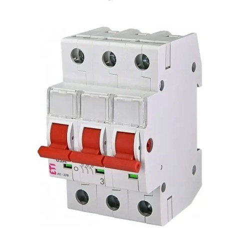 3-Phasen-Lasttrennschalter 3P 100A 400V AC SV 3100 002423316 ETI GPV-401-170