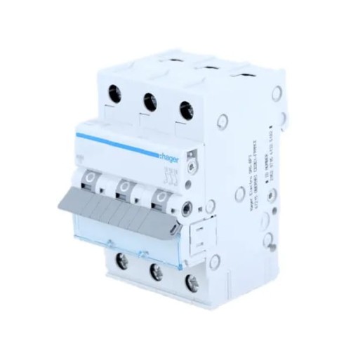 Überstrom-Schutzschalter B 6A 3P 6kA MBN306E HAGER GPV-401-194