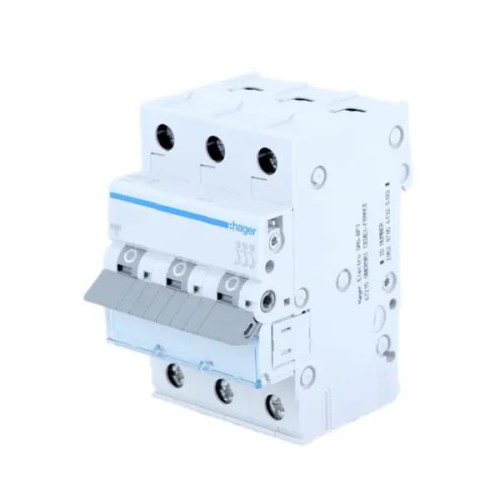 Überstrom-Schutzschalter C 50A 3P 6kA MCN350E HAGER GPV-401-204