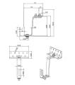 Dachhaken Vario 3x verstellbar Edelstahl H17 1.4016 L145 PV-08-11-H17 (2)