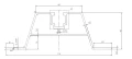 Trapezbrücke 40cm H-40 aus EPDM für Dächer aus Trapezblech PV-02-03-02 (2)