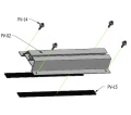 Trapezbrücke 40cm H-40 aus EPDM für Dächer aus Trapezblech PV-02-03-02 (5)