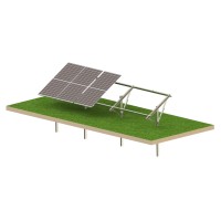 Solar KIT T1V Strong – Bodenmontage PV-Konstruktion für 6 Module