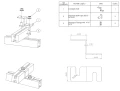 Verbinder, Querwinkel zur Verbindung von Profilen im Winkel von 90° GPV-01-01 (3)