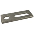 Befestigungsadapter M12 80x30x5 Werkstoff 1.4301 PV-07-07