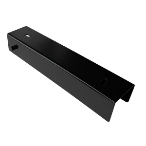 U-Profil Verbinder Halter für Sockelplatte 250x50 Schwarz