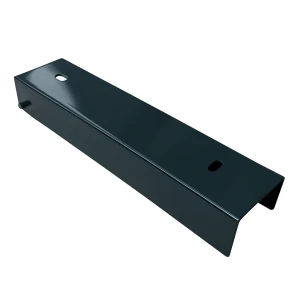 U-Profil Verbinder Halter für Sockelplatte 250x55 Anthrazit Graphit