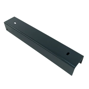 U-Profil Verbinder Halter für Sockelplatte 300x50 Anthrazit Graphit