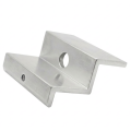[RDY] Endklemme H40 L50 - roh mit Erdungsstift PV-03-80 (1)