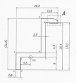 Endklemme - M8 Loch - Aluminium 6060 - H30 Eloxiert PV-03-02 (2)
