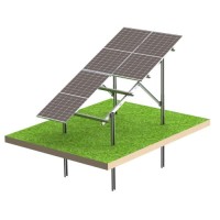 Solar KIT N2V Ultra Strong – Bodenmontage PV-Konstruktion für 4 Module