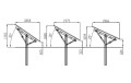 PV-Freiland-Montagesystem Ultra Strong 4 Paneele T1V Bodenstruktur GPV-T1V-US4 (3)