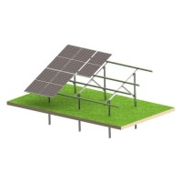 PV-Bodenmontage N2V Light für 12 Solarmodule