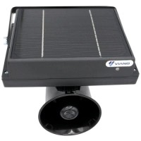Viano OP1 Solar-Vogelabwehrgerät 12V mit Radarsensor 310° Reichweite 6000 m² Li-Ion 8 Ah IP54