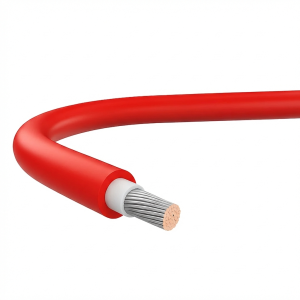Photovoltaik-Installationskabel H1Z2Z2-K Klasse B2 (CPR) Rot 10mm NICHT BRENNBAR