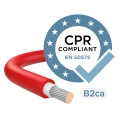 Photovoltaik-Installationskabel H1Z2Z2-K Klasse B2 (CPR) Rot 10mm NICHT BRENNBAR 000-115 (2)