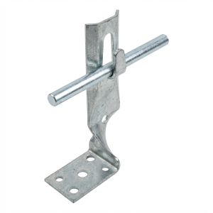 Winkelhalterung Schraubklemme h=7cm galvanisch verzinkt