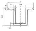 Zentralklemme - Loch M8 - Aluminium 6060 - H24 PV-04-01 (3)