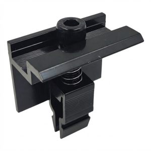 Seitenklemme H35 L50 Klick (Typ 2) Schwarz lackiert