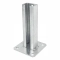 Pfostenfuß für Zaun 60x40 verzinkt 000-151 (1)