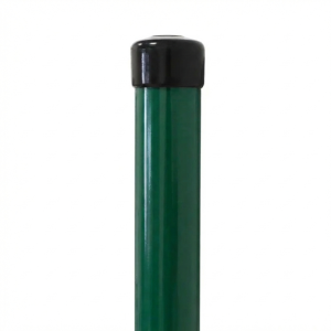 Zaunpfosten Fi 42,4x1,5, Länge 2,3 m, grün RAL 6005