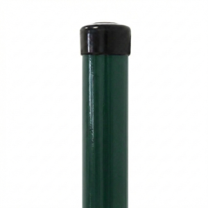 Zaunpfosten Fi 48,3x1,5, Länge 2,3 m, grün RAL 6005