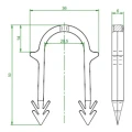 Tacker mit Klammern 50 mm (3500 Stk.) - KIT 000-258 (6)