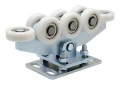 Laufwagen-Paket 80 (8-rollig. Nylonrollen) KIT für Schiebtore mit Zubehör 000-305 (2)