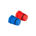 Dichtstopfen für Dichtheitsprüfung für Rohre 20 mm blau 000-098 (2)