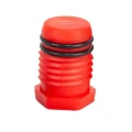 Dichtstopfen für Druckprüfung für Rohre 25/26 mm rot. 000-101 (1)