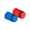 Dichtstopfen für Druckprüfung für Rohre 25/26 mm rot. 000-101 (4)