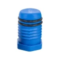Dichtheitsprüfstopfen für Rohre 25/26 mm blau 000-100 (1)